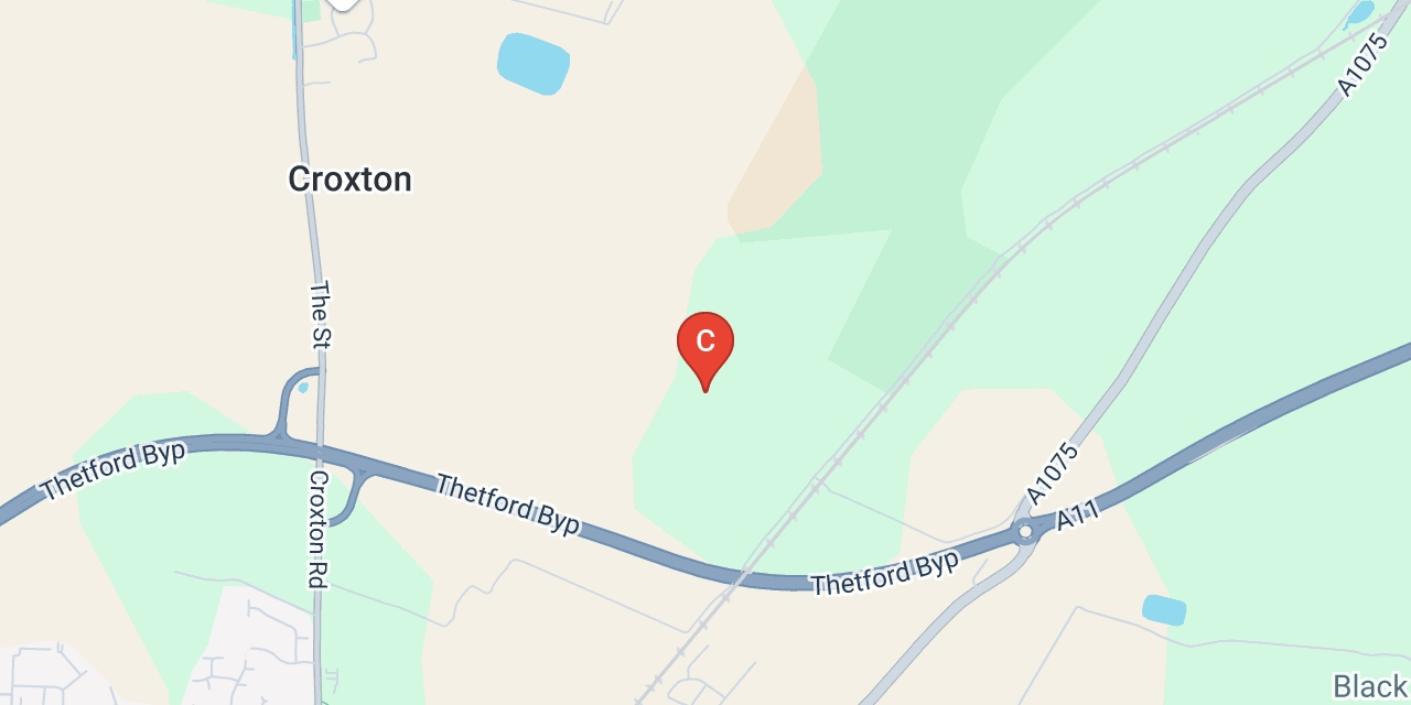 Map showing location of Desborough Road, Rushton, Kettering, Northamptonshire, NN14 1RR