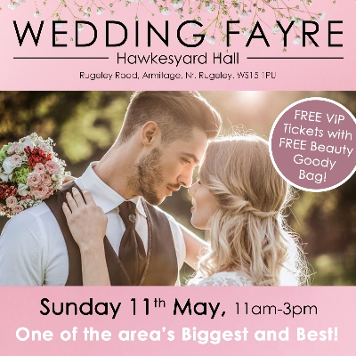 Wedding Show at Hawkesyard Hall, Rugeley