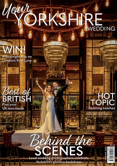 Cover of the March/April 2025 issue of Your Yorkshire Wedding magazine