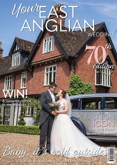 Cover of the December/January 2024/2025 issue of Your East Anglian Wedding magazine