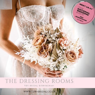 TDR Bridal in Birmingham will be exhibiting at The National Wedding Show (NEC)