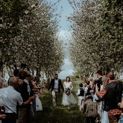 Celebrate your day with a tipi wedding at The Orchard at Munsley