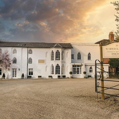 Wedding News: The Grade II-listed Warwick House is located within acres of glorious gardens