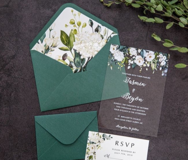 Wedding invitation