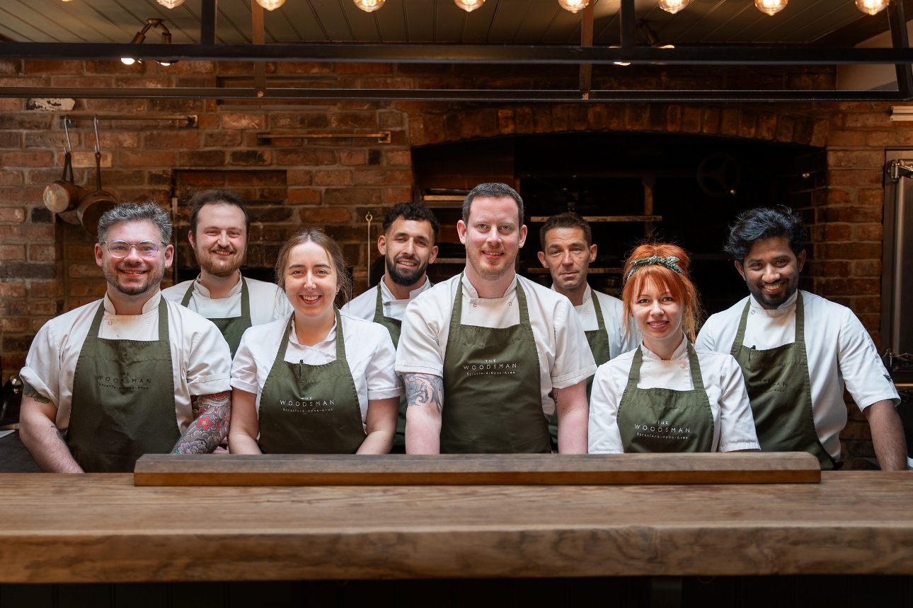 The Woodsman in Stratford-upon-Avon chef team