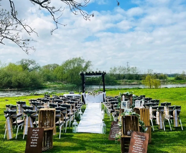 The Priest House Hotel ceremony space